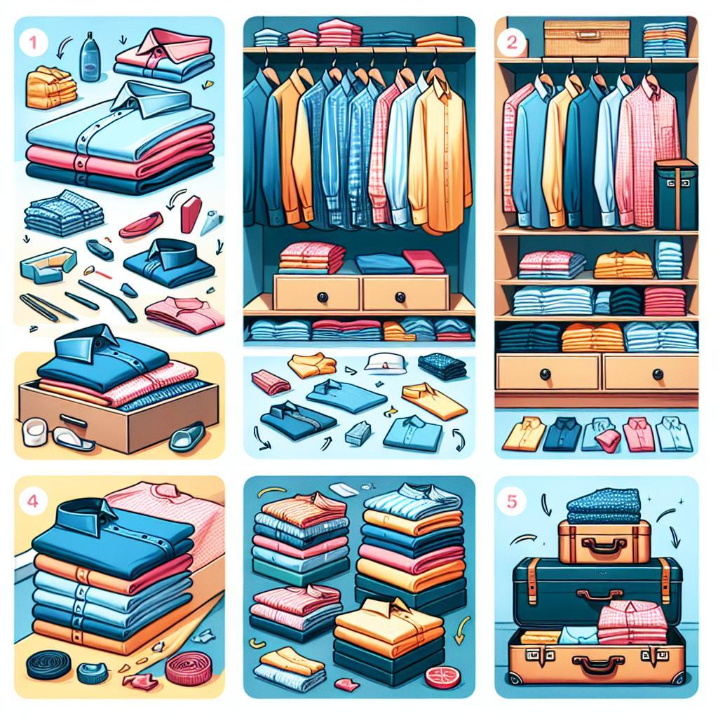 Praktische Tips voor Shirt Opbergen Praktische Tips voor Shirt Opbergen