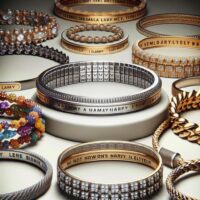 Tekst Armbanden: Bling met een Knipoog! Tekst Armbanden: Bling met een Knipoog!
